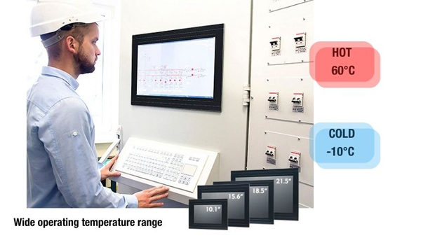 Máy tính công nghiệp màn hình cảm ứng có khả năng hoạt động bền bỉ trong môi trường, điều kiện khắc nghiệt