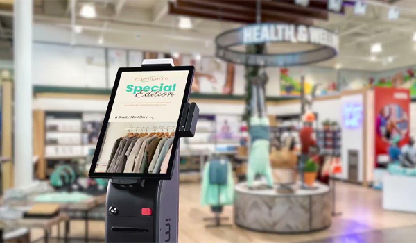 Kiosk tương tác cho phép người dùng tương tác với nhiều nội dung khác nhau