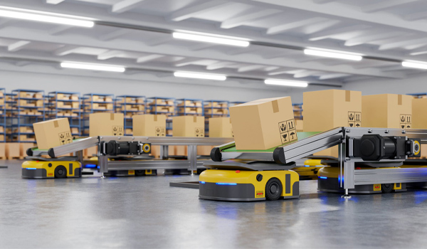 Robot tự hành được trang bị cảm biến giúp giảm thiểu các va chạm