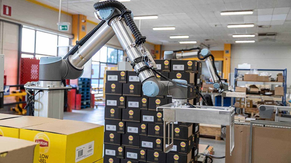 Robot Bốc Xếp Hàng Lên Pallet - Các Ứng Dụng Robotic Palletizing