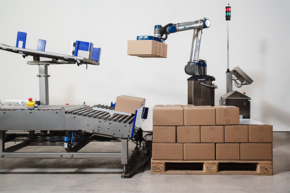 Robot Bốc Xếp Hàng Lên Pallet - Các Ứng Dụng Robotic Palletizing