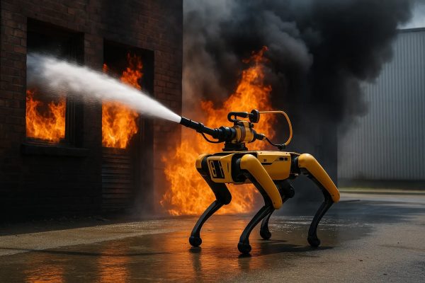 Robot Chó- Giải Pháp Cứu Hộ Phát Hiện Mối Nguy Hiểm Trong Phòng Cháy, Hỏa Hoạn