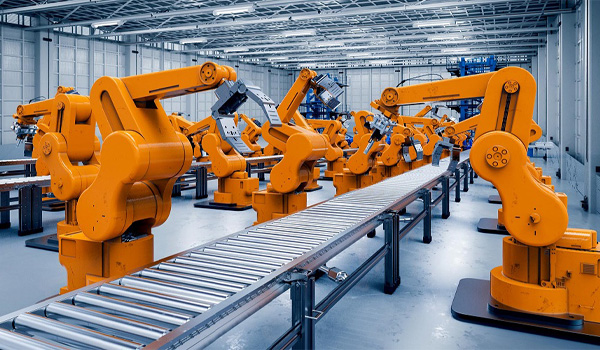 Robot song song thường được dùng để gắp & đặt các vật nhỏ trên băng chuyền