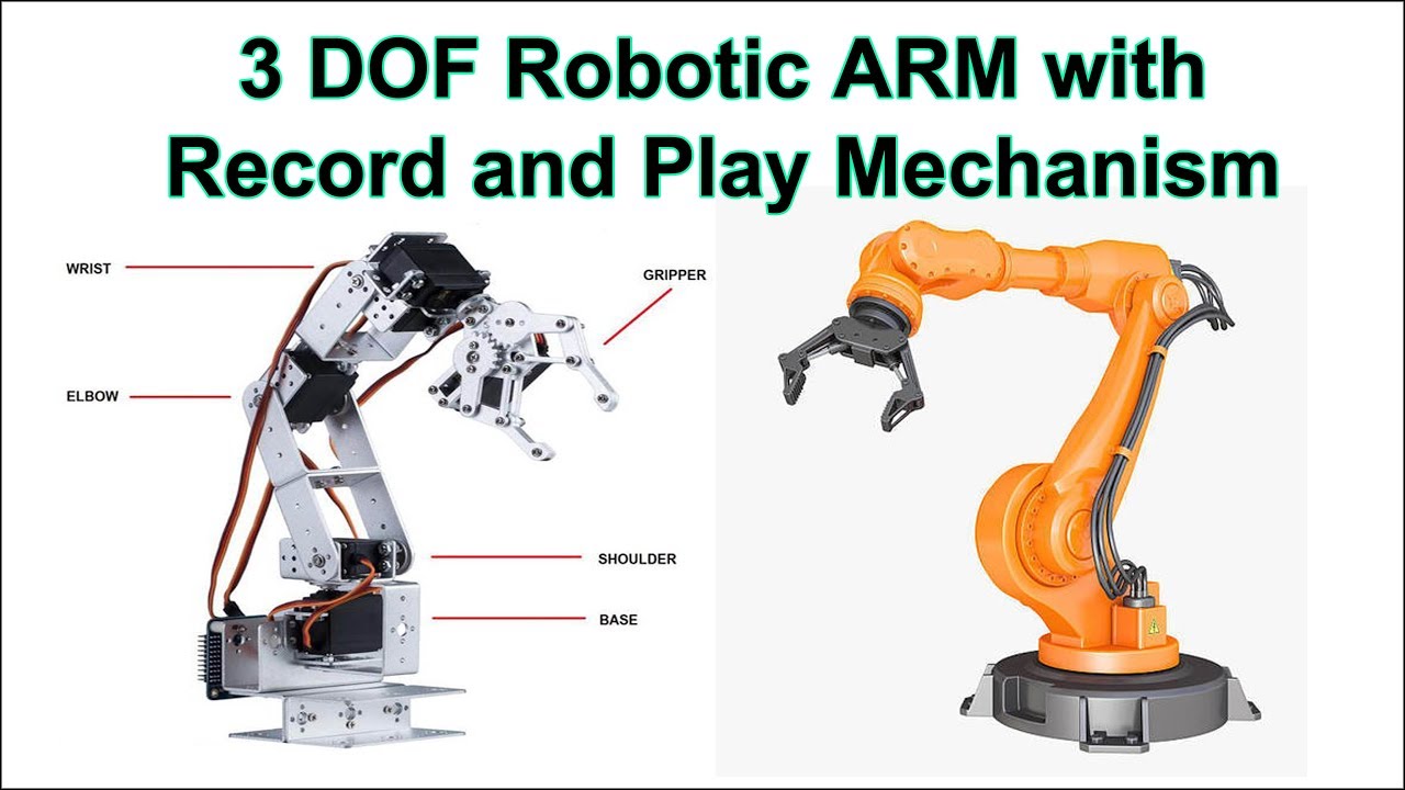 Cánh Tay Robot 3 Bậc Tự Do