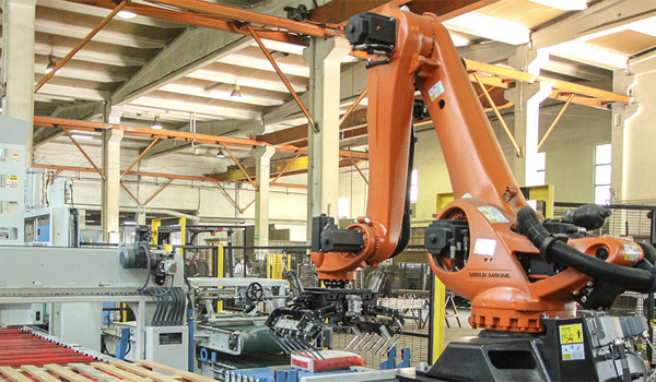 Robot có thể được lập trình để xếp nhiều loại sản phẩm với hình dạng & kích thước khác nhau