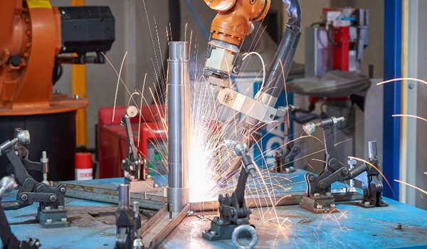 Robot hàn laser là hệ thống robot công nghiệp được trang bị công nghệ hàn bằng tia laser