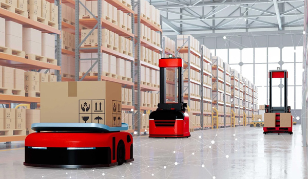 Robot AGV có thể hoạt động liên tục trong nhiều giờ
