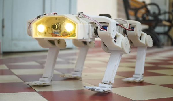 Robot chó giúp phát hiện sớm nguy cơ cháy nổ