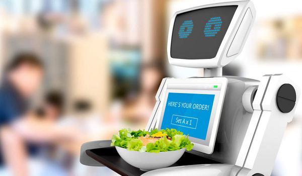 Robot giao hàng phục vụ nhà hàng - khách sạn - bệnh viện - siêu thị