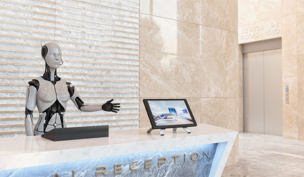 Robot lễ tân được lập trình để thực hiện các công việc của một nhân viên lễ tân truyền thống