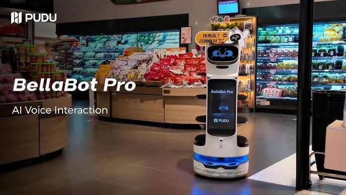 robot phục vụ cho ngành bán lẻ