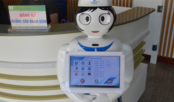 Robot phục vụ lễ tân - tuần tra an ninh - tư vấn thông minh