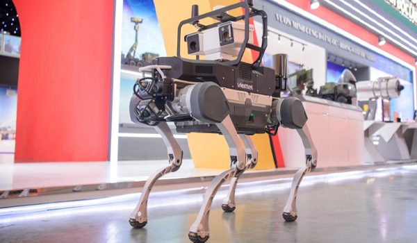 Robot tuần tra an ninh được thiết kế với mục tiêu giám sát, ghi hình & cảnh báo bất thường