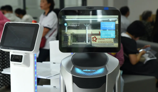 Robot thông minh trong dịch vụ công