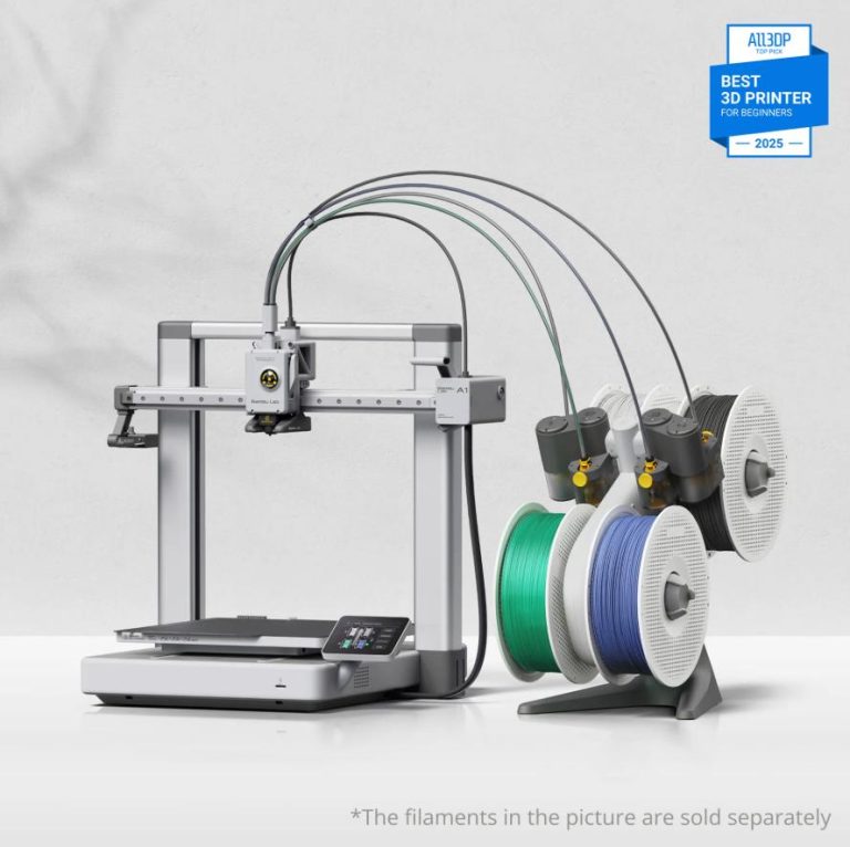Máy in 3D Nhiều Màu Bambu Lab A1– Hiệu Suất Cao, Báo Giá Tốt