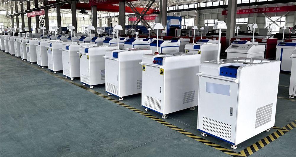 Máy Hàn Laser Công Nghiệp 4 Trong 1