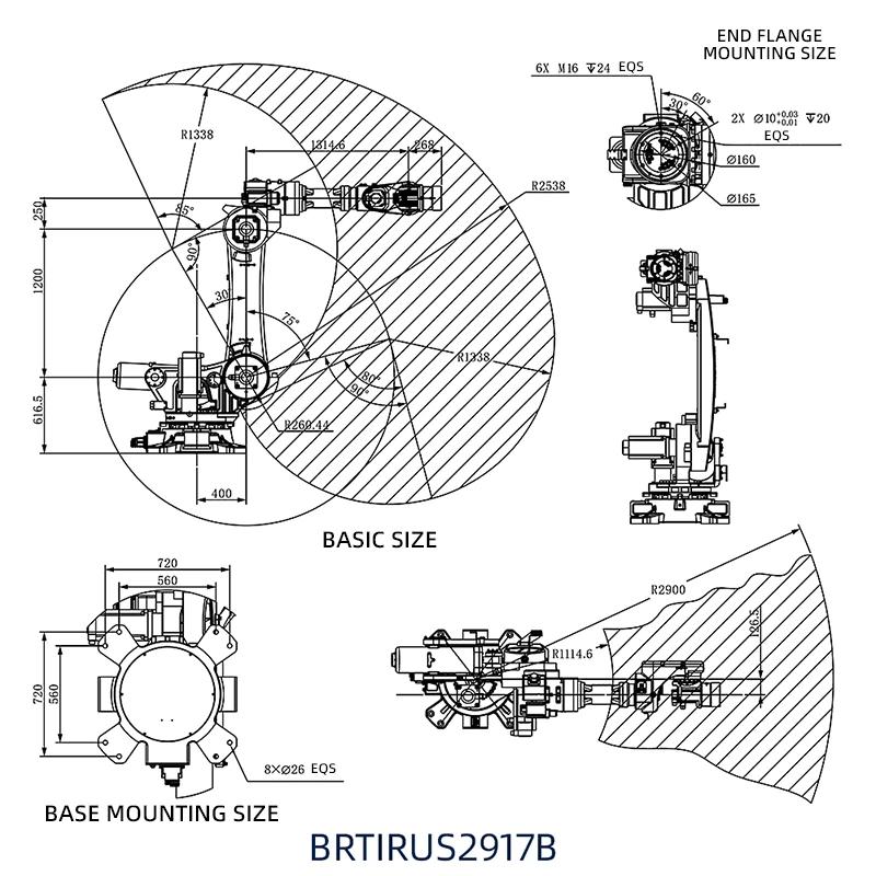 Robot 6 Trục BRTIRUS2917B Trong Ngành Công Nghiệp Ô Tô