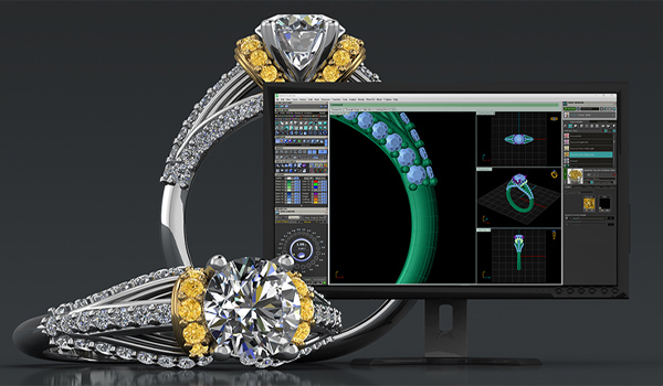 Thiết kế mẫu trang sức bằng phần mềm 3D