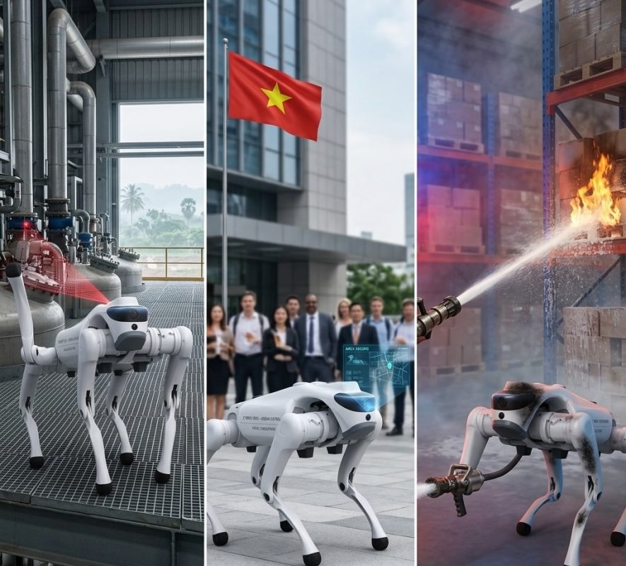 CYBER1 Dog – Chó robot công nghiệp