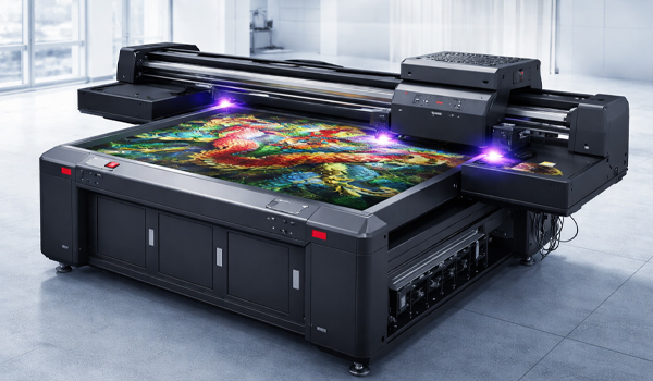 Các dòng máy cao cấp có thể in trên vật liệu cong, in trên bề mặt dày,...