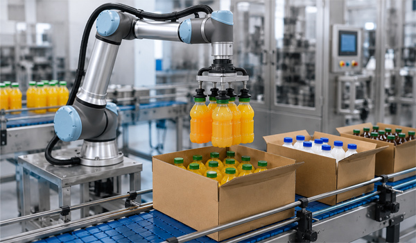 Cobot đóng gói giúp đảm bảo vệ sinh an toàn thực phẩm & giảm tiếp xúc trực tiếp từ con người