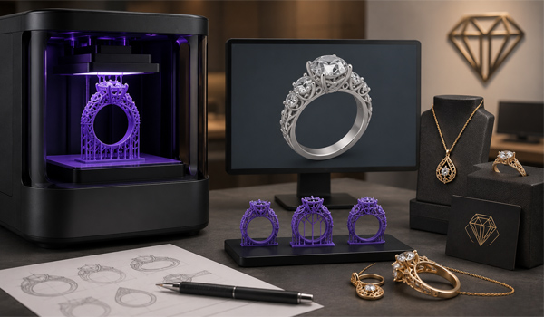 Các thương hiệu chuyên thiết kế nữ trang độc quyền rất cần công nghệ in 3D