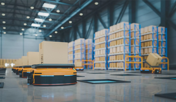 Robot giúp hạn chế va đập làm hỏng sản phẩm