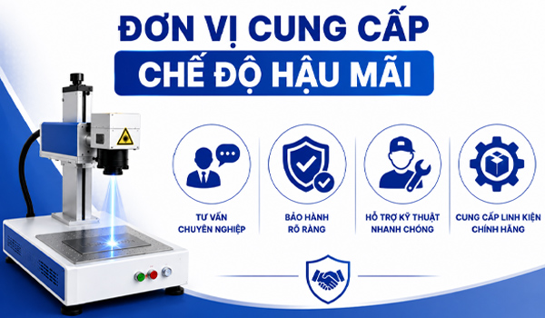 Ưu tiên các đơn vị có nhiều năm kinh nghiệm trong lĩnh vực cung cấp máy khắc laser