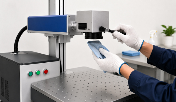 Vệ sinh máy khắc laser fiber kim loại thường xuyên