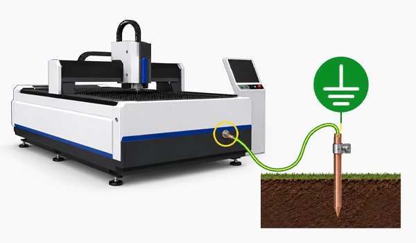 Nối đất cho máy cắt laser giúp bảo vệ an toàn cho người sử dụng