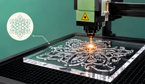 Máy khắc laser cho phép tạo hình các thiết kế phức tạp