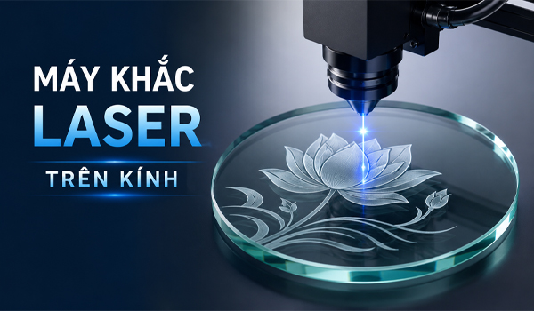 Máy khắc laser trên kính là gì?