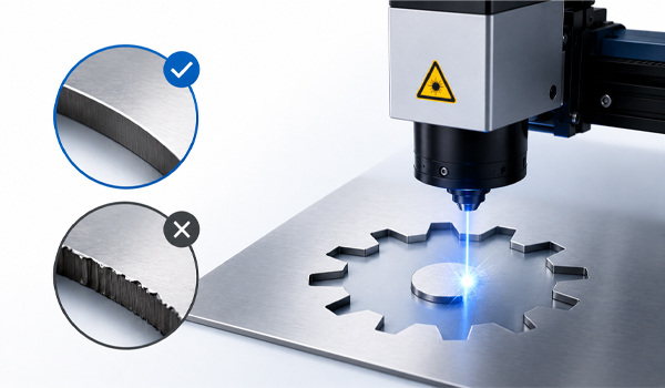 Máy khắc laser cho đường cắt đẹp, ít ba via, không cần gia công lại