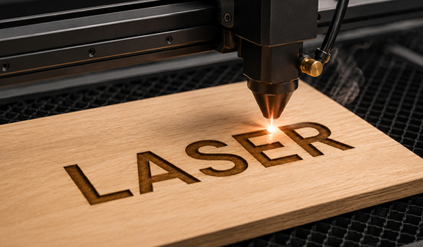 Tại sao 90% doanh nghiệp lại chọn cắt khắc chữ bằng máy khắc laser?