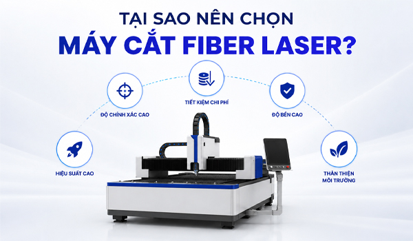 Tại sao nên chọn máy cắt Fiber Laser?