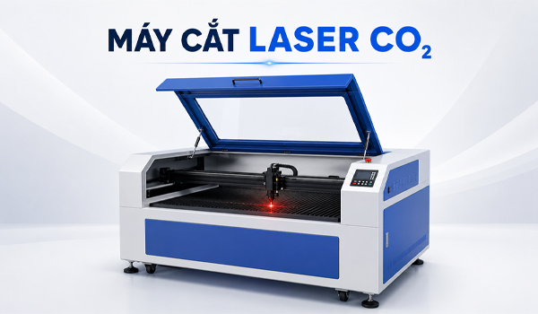 Máy cắt laser CO2 là dòng máy cắt chuyên dụng có thể cắt nhiều loại vật liệu phi kim