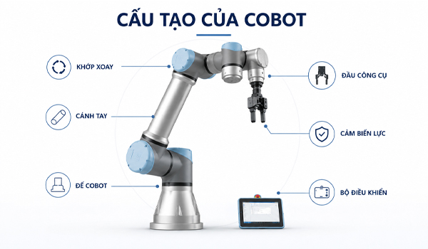 Các bộ phận cấu thành cobot
