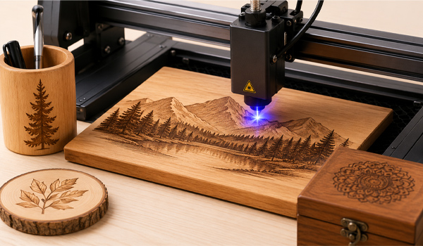 Máy khắc laser gỗ là gì?