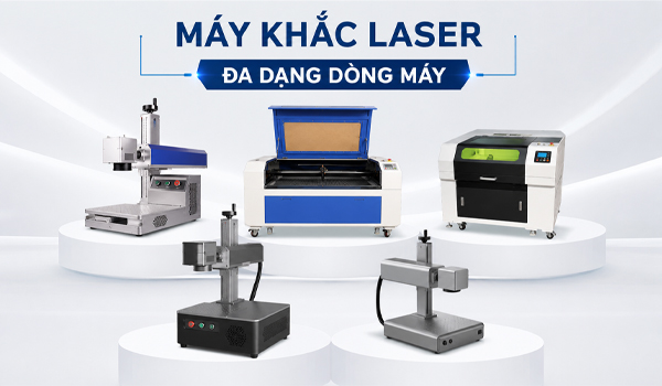 Nhà cung cấp chuyên nghiệp thường cung cấp đa dạng dòng máy khắc laser