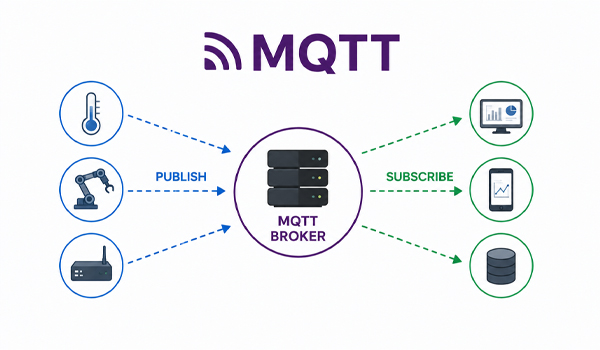 MQTT là giao thức truyền thông theo mô hình Publish/Subscribe