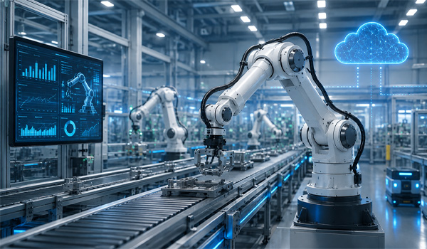 Robot có khả năng thực hiện các thao tác được lập trình sẵn với độ chính xác cao