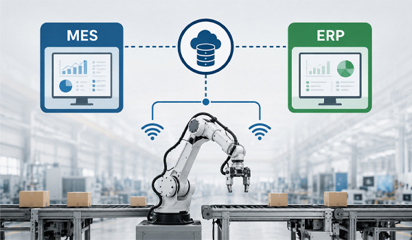 Doanh nghiệp có nên tích hợp robot với MES và ERP?