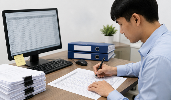 Giảm sai sót nhập liệu dữ liệu thủ công