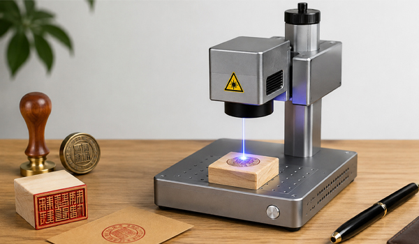 Máy khắc dấu laser mini: Lợi ích và kinh nghiệm chọn mua