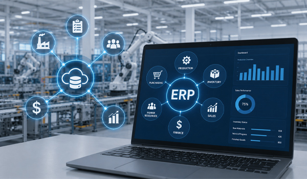 ERP tập trung vào hoạt động quản trị tổng thể
