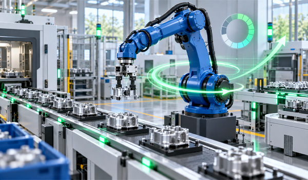 Nâng cao hiệu quả sử dụng robot theo thời gian thực