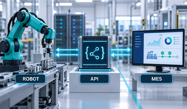 Kết nối robot với MES thông qua API