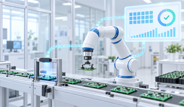 Robot kết nối ERP giúp theo dõi sản lượng chính xác