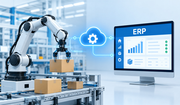 Robot kết nối ERP