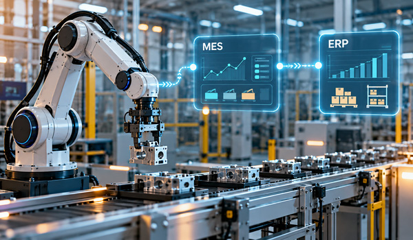Tích hợp Robot với MES, ERP